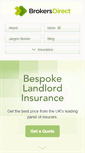 Mobile Screenshot of brokersdirect.co.uk